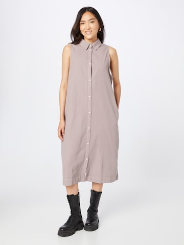 Robe-chemise Monki en violet : devant