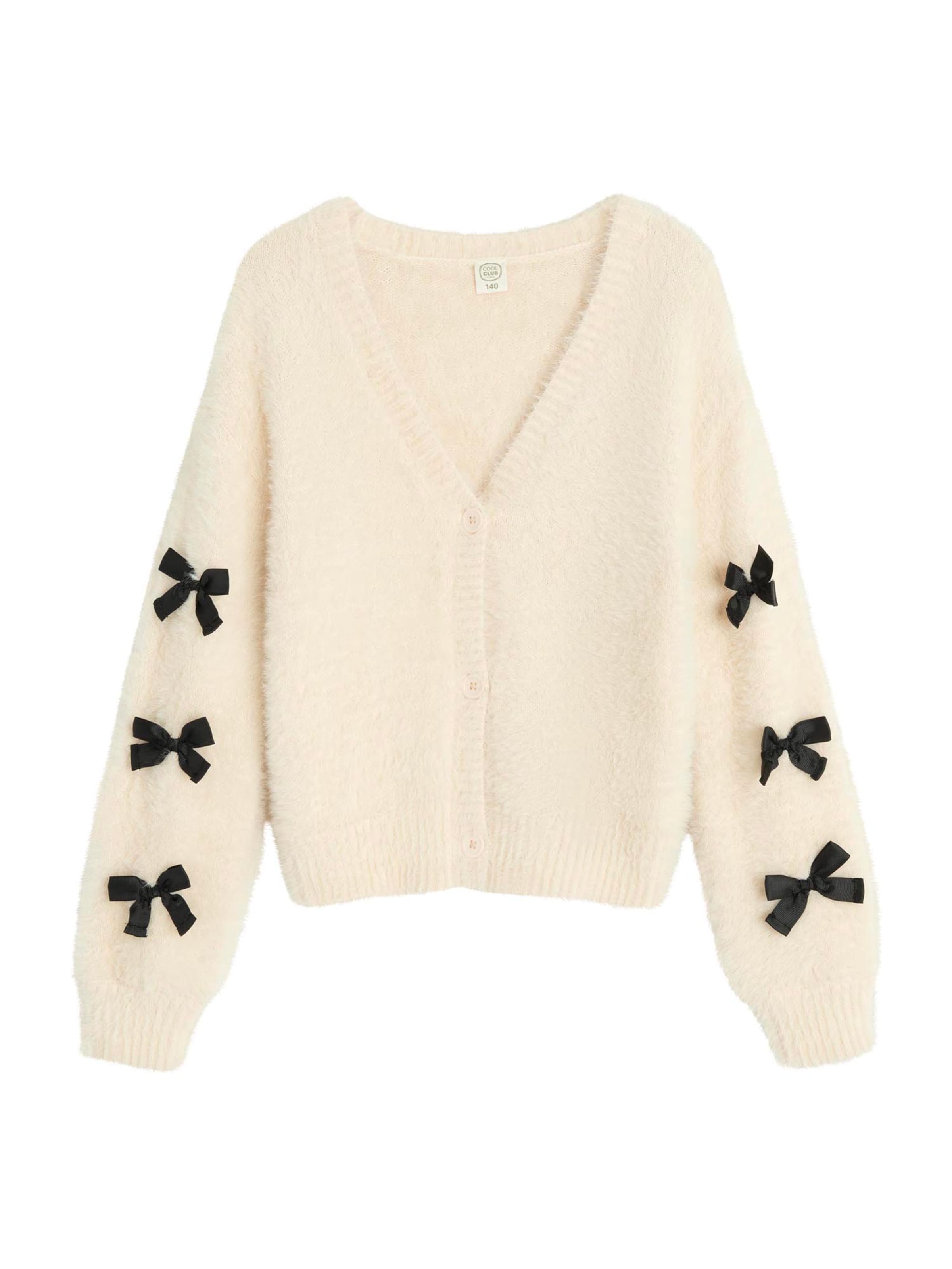 Cool Club Neuletakki värissä beige: etupuoli