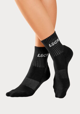 LSCN by LASCANA Socks in Black: front