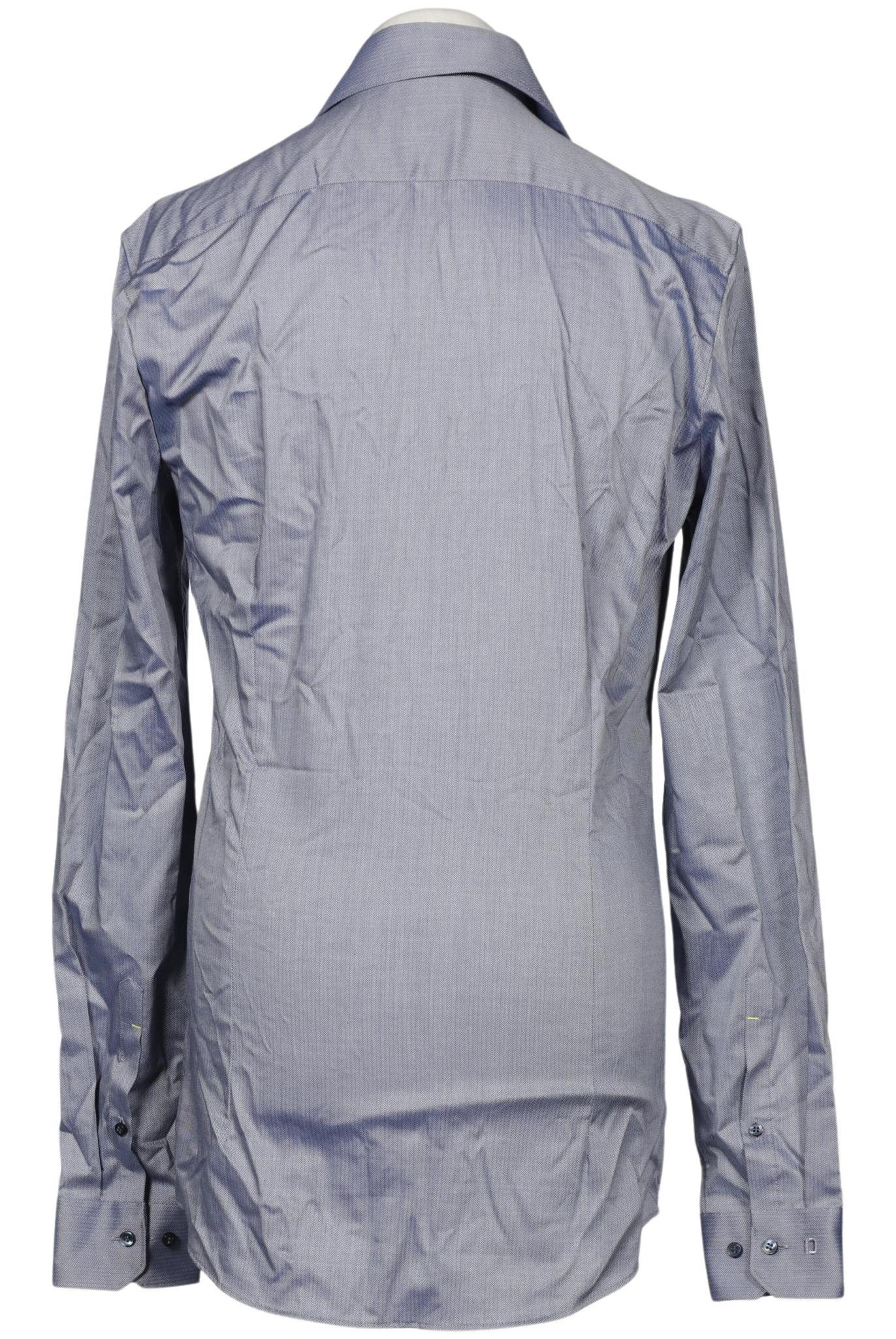 OLYMP Button Up Shirt in M in Blue