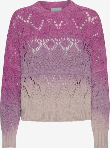 Pullover 'Cassie' di americandreams in lilla: frontale