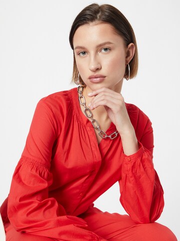 TAIFUN Bluza | rdeča barva