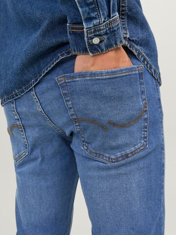 Coupe slim Jean 'Glenn' JACK & JONES en bleu