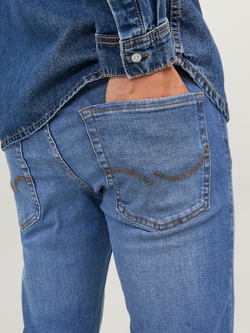 Coupe slim Jean 'Glenn' JACK & JONES en bleu