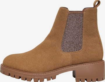 Chelsea Boots 'ONLZoe' ONLY en marron : devant