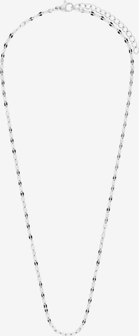 Lucardi Ketting 'Basic' in Zilver: voorkant
