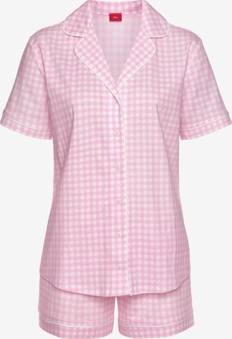 s.Oliver - Pijama en rosa: frente