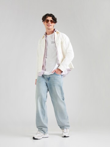 TOMMY HILFIGER T-Shirt 'OUTLINE SAILING' in Weiß