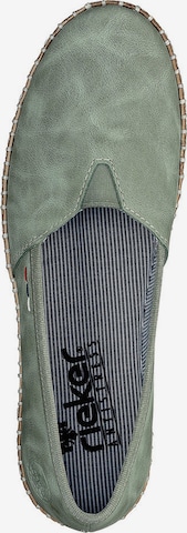 Espadrillas di Rieker in verde