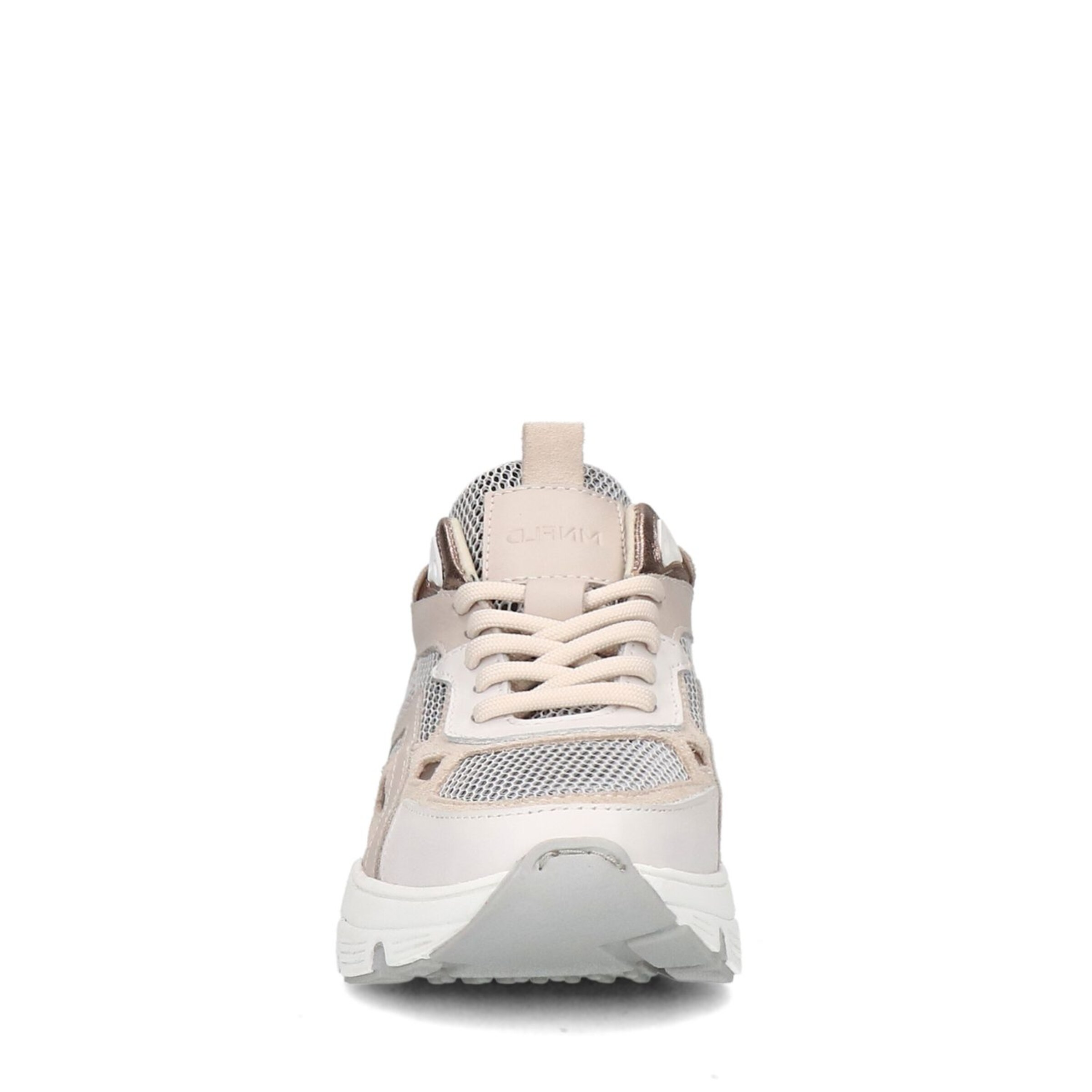 MANFIELD Sneakers laag 'Flache' in Beige