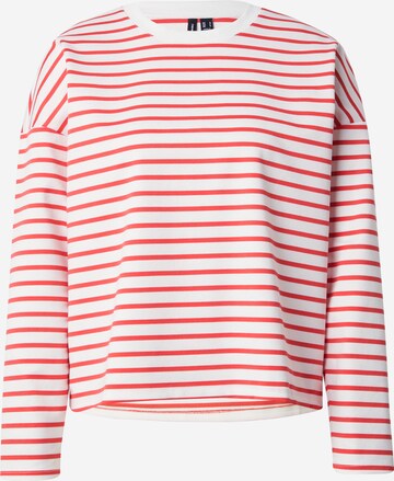 VERO MODA Shirt 'ABBY' in Weiß: predná strana