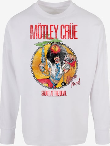 Merchcode Shirt 'Motley Crue - Allister Fiend SATD' in White: front