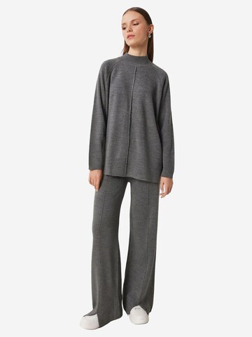 Happiness İstanbul - Roupa de casa 'Zweiteiliges Set' em cinzento: frente