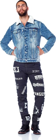 CIPO & BAXX Regular Jeans in Blau