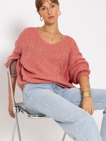 SASSYCLASSY Oversizepullover in Orange