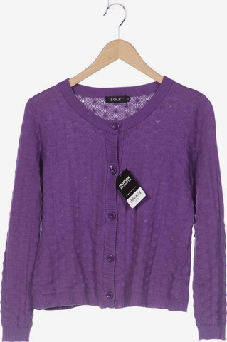 Folk Sweater & Cardigan in S in Purple: front
