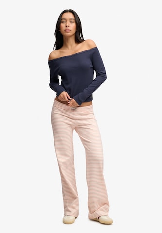 Superdry & Co Regular Hose 'Athletic Essentials' in Pink