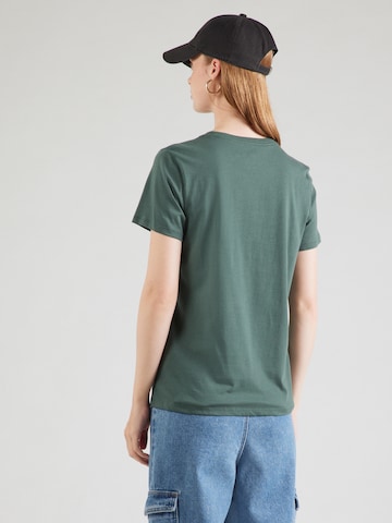 T-shirt 'ESSNTL' Nike Sportswear en vert : derrière