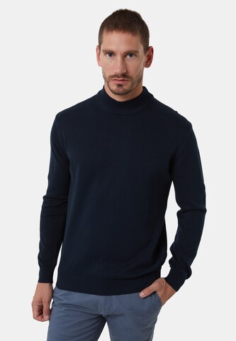 Jimmy Sanders Sweater 'Braum' in Blue: front