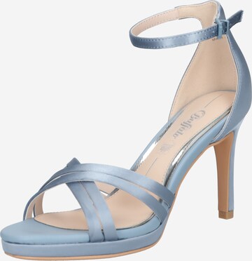 BUFFALO Strap Sandals 'XENIA' in Blue: front