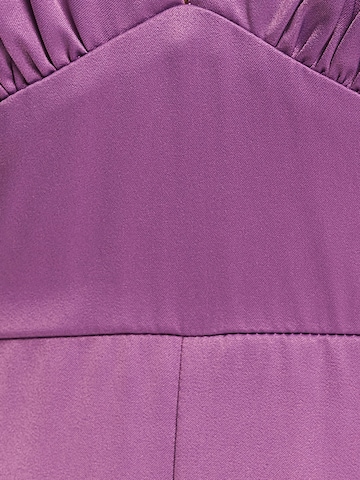 Robe 'CLAUDIA' Tussah en violet