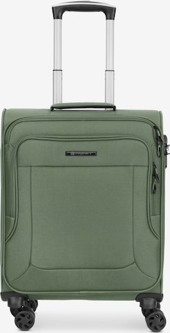 Trolley 'Melbourne 3.0' di Franky in verde: frontale