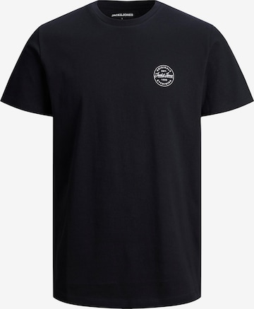 JACK & JONES - Camiseta 'Shark' en negro: frente