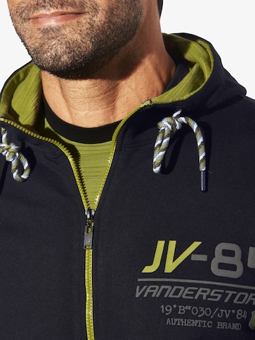 Jan Vanderstorm Sweatvest 'Sigstad' in Zwart