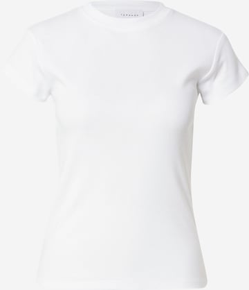 T-shirt 'EVERYDAY' TOPSHOP en blanc : devant