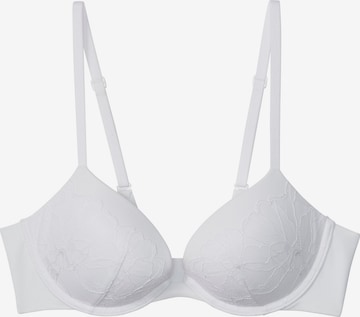 Invisible Soutien-gorge Calvin Klein en blanc : devant