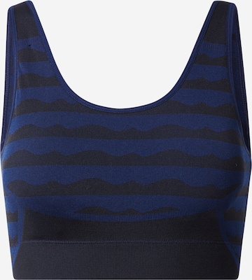 ADIDAS SPORTSWEAR Bustier Sportmelltartók 'Marimekko Light-Support Aero' - kék: elől