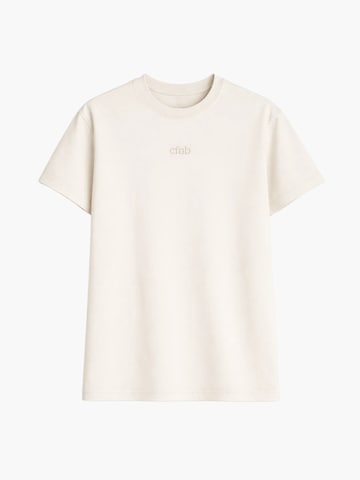 cfab (formerly creamy fabrics) Shirt 'Everyday' in Weiß: Vorderseite