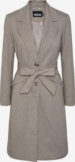 PIECES Between-Seasons Coat 'JANNIE' in Brown / White, Item view