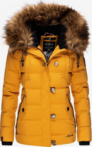 Veste d’hiver 'Zoja' NAVAHOO en jaune : devant