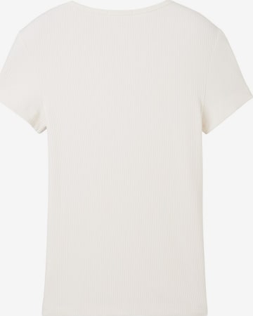 T-Shirt TOM TAILOR en blanc