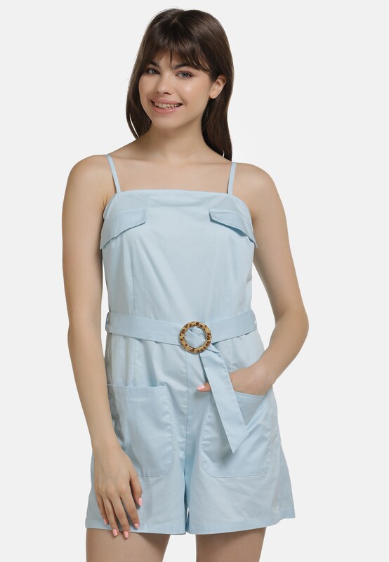 MYMO - Jumpsuit en azul: frente