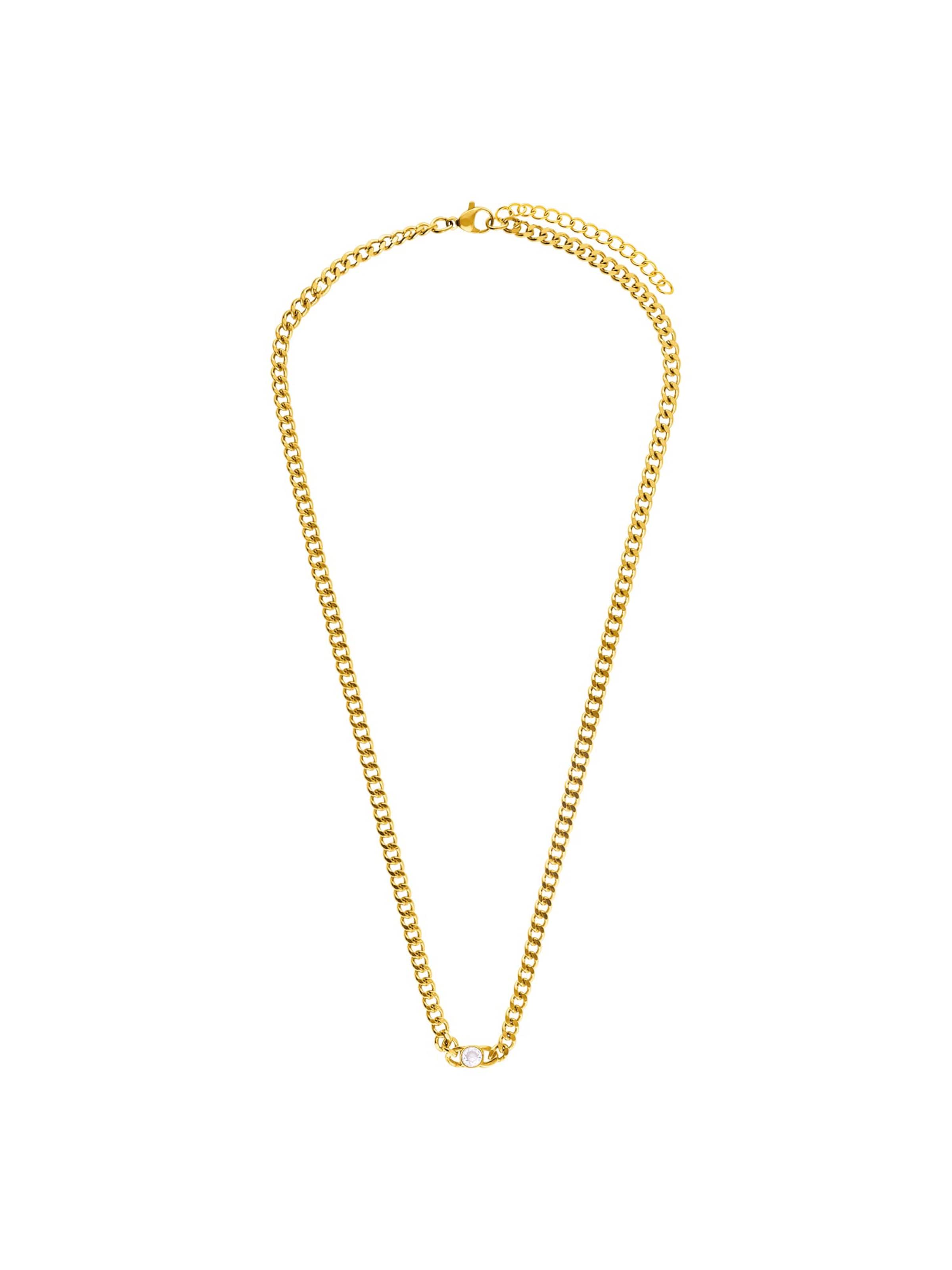 Lucardi Necklace in Gold: front