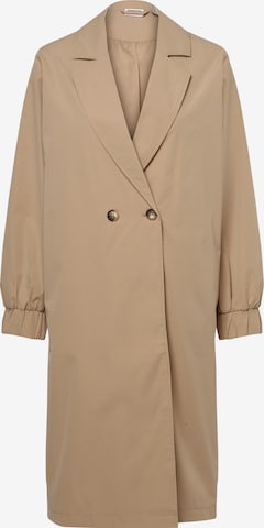 Manteau mi-saison 'Soffy' Noisy may en beige : devant