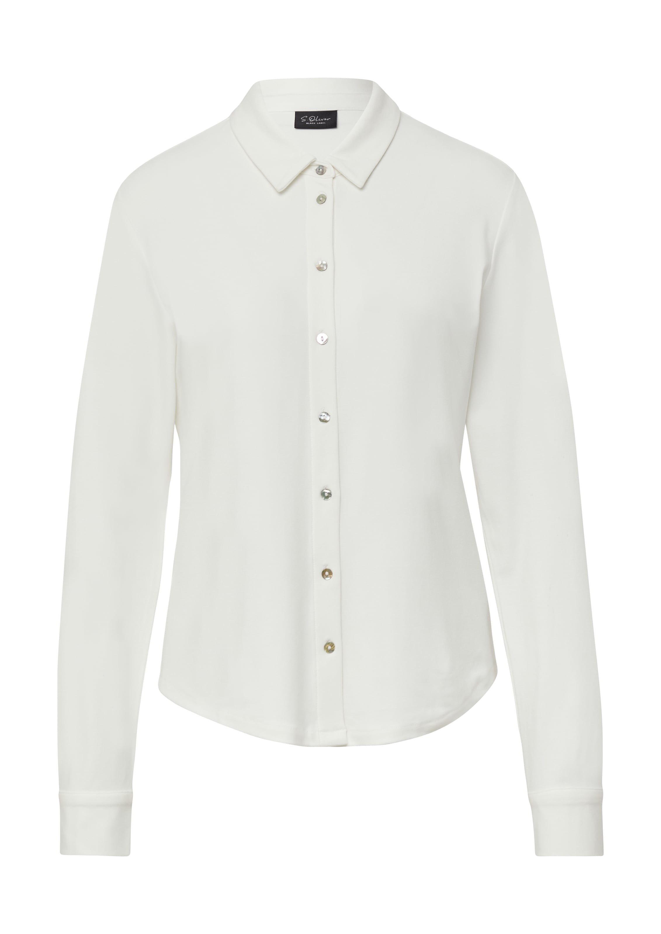 Chemisier s.Oliver BLACK LABEL en blanc : devant