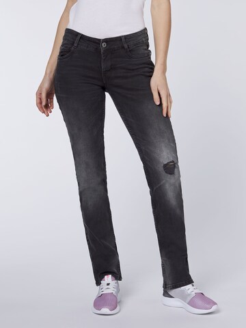 UNCLE SAM Loose fit Jeans in Black: front