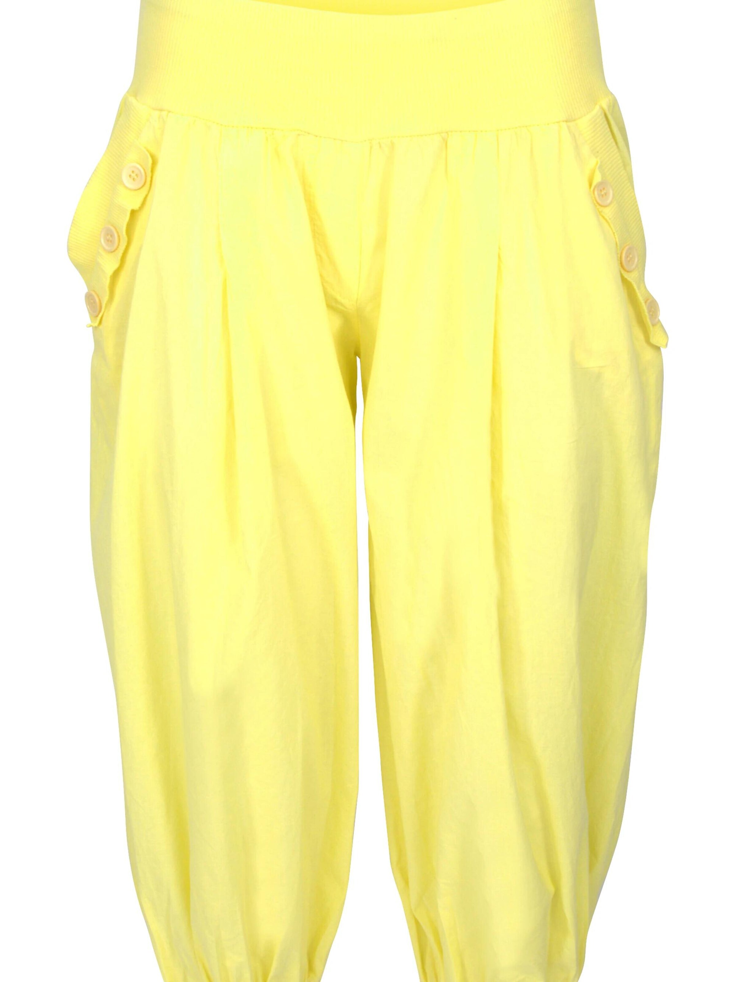malito more than fashion Loose fit Harem Pants in Yellow