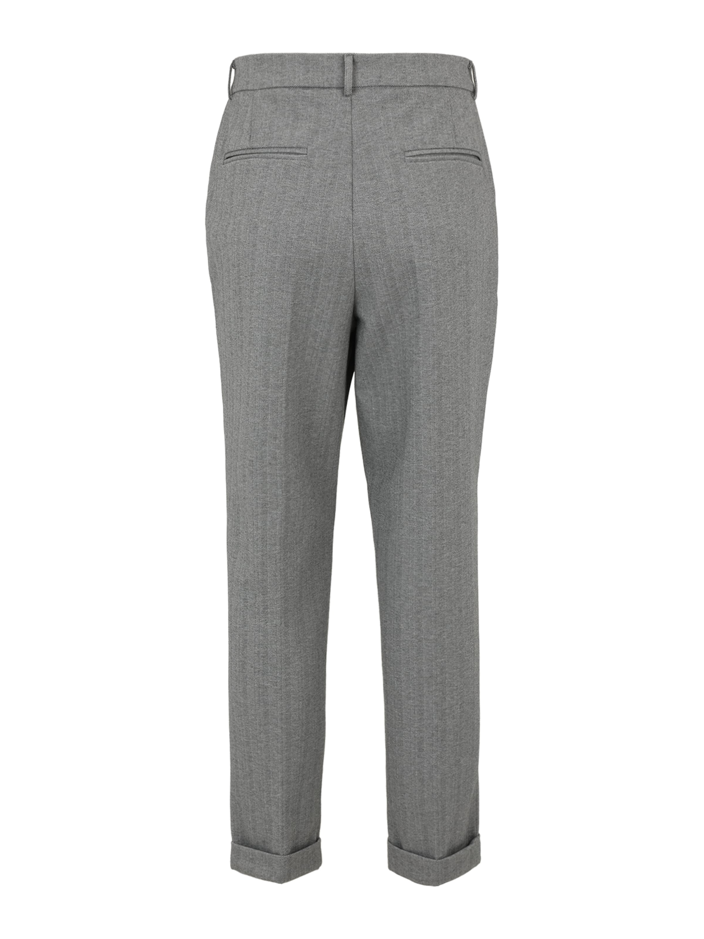 Guido Maria Kretschmer Menregular Chino hlače 'Benno' - siva boja