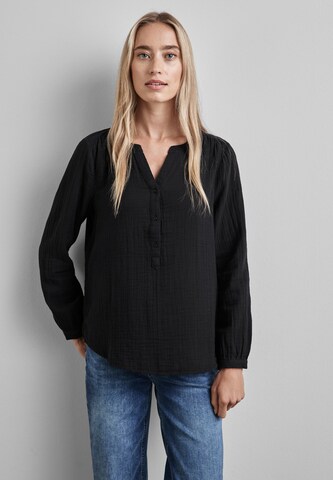 STREET ONE Bluse in Schwarz: Vorderseite