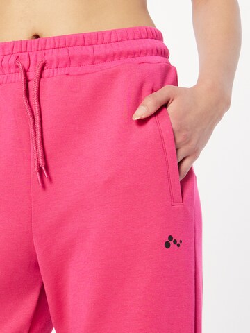 ONLY PLAY Tapered Sportbroek 'Serena' in Roze