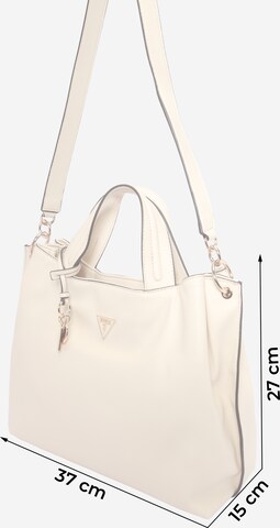 GUESS Handtasche 'KERSTI' in Beige