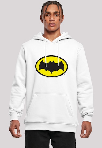 F4NT4STIC Sweatshirt 'Batman TV Series Logo' in Weiß: Vorderseite