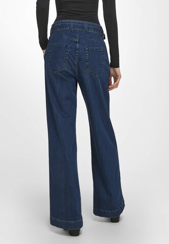 Laura Biagiotti Roma Wide leg Jeans in Blauw