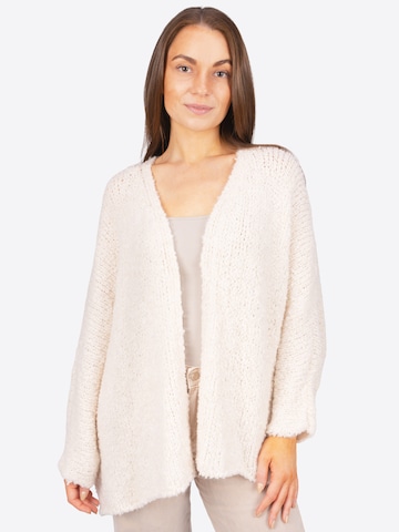 Cardigan Seasons of April en beige : devant