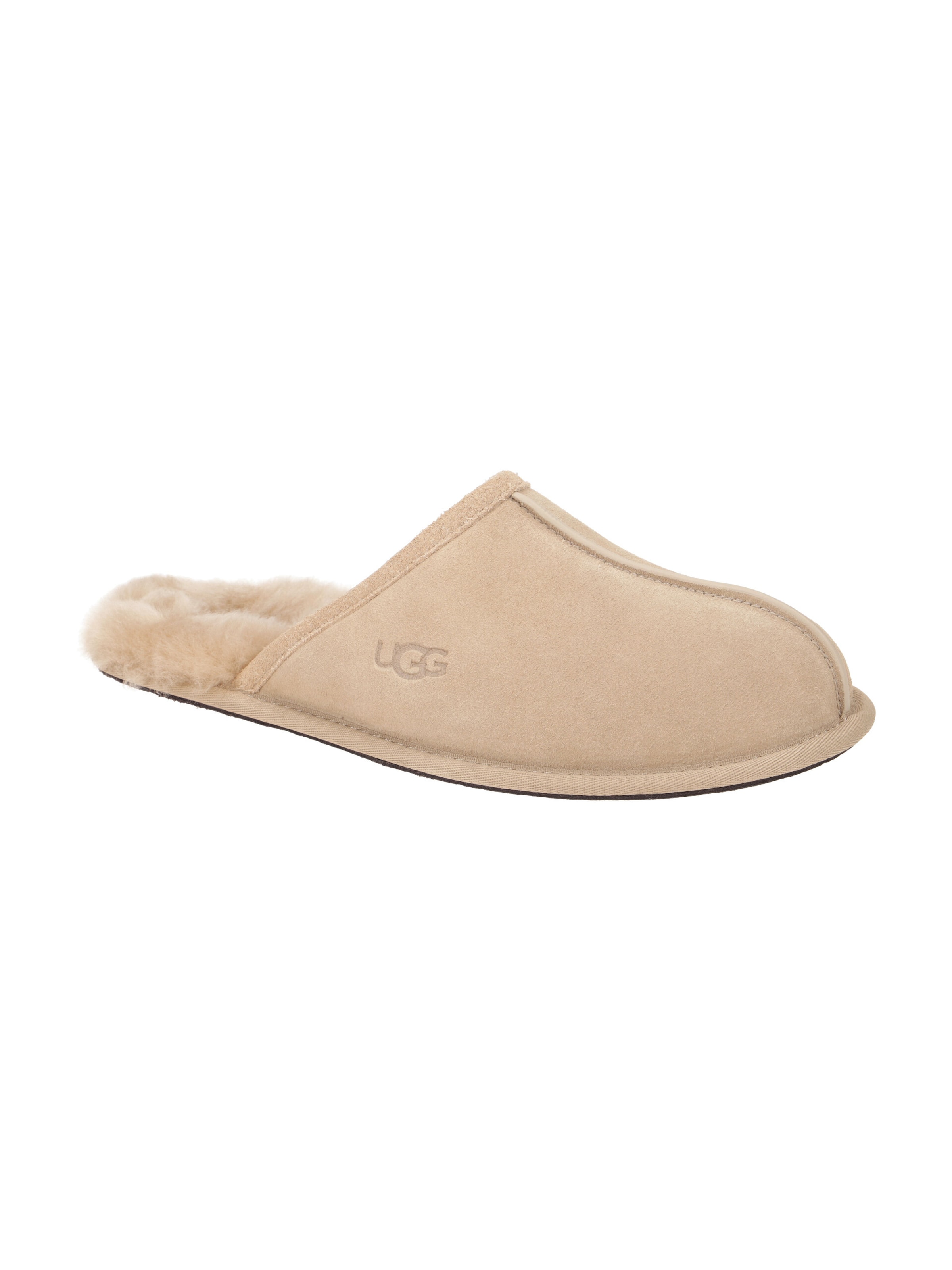 UGG Mules 'UGG Scuff Herren Hausschuhe beige sand' in Beige: front