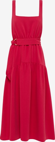 Tussah Letnia sukienka w kolorze czerwony: przód